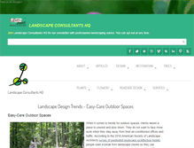 Tablet Screenshot of landscapeconsultantshq.com